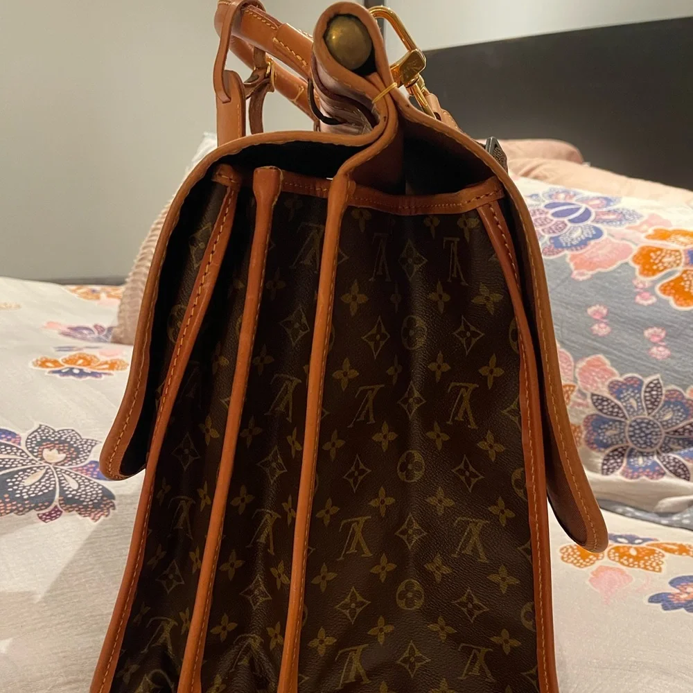 LOUIS VUITTON 1988 VINTAGE Sac Kleber Travel bag Monogram - Picture 11 of 17